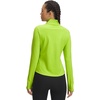 image:imageUnder Armour Womens Motion 12 Zip326 Green Vibe   White