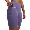 image:imageUnder Armour Womens Motion Bike Shorts520 Purple Luxe   Purple Crest