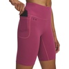 image:imageUnder Armour Womens Motion Bike Shorts659 Fuchsia Dusk   Dark Maroon