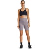 image:imageUnder Armour Womens Motion Bike ShortsSlate Purple 585Metallic Silver