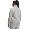image:imageUnder Armour Womens Rival Fleece Half Zip011 Mod Gray Light Heather   White
