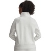 image:imageUnder Armour Womens Rival Fleece Half Zip023 Distant Gray   White