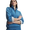 image:imageUnder Armour Womens Rival Fleece Half Zip430 Aegean Blue Light Hthr   Aegean Blue