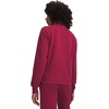 image:imageUnder Armour Womens Rival Fleece Half Zip622 Claret   White