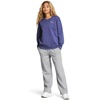 image:imageUnder Armour Womens Rival Fleece Straight Leg Pants011 Mod Gray Light Heather   White