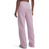 image:imageUnder Armour Womens Rival Fleece Straight Leg Pants698 Mauve Pink   White