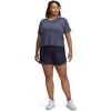 image:imageUnder Armour Womens Tech Play Up Shorts410 Midnight Navy   Downpour Gray