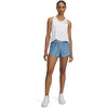 image:imageUnder Armour Womens Tech Play Up Shorts418 Blue Smoke   White