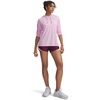 image:imageUnder Armour Womens Tech Play Up Shorts505 Purple Gemini   Stellar Pink