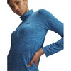 image:imageUnder Armour Womens Tech Twist Quarter Zip430 Aegean Blue   Blackout Navy