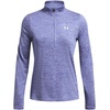 image:imageUnder Armour Womens Tech Twist Quarter Zip561 Starlight   Celeste