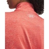 image:imageUnder Armour Womens Tech Twist Quarter Zip690 Venom Red   White