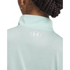 image:imageUnder Armour Womens Tech Twist Quarter Zip703 Refresh Mint   White