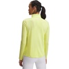 image:imageUnder Armour Womens Tech Twist Quarter ZipHigh Vis YellowWhite