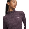 image:imageUnder Armour Womens Tech Twist Quarter ZipPurple EchoMauve Pink