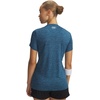 image:imageUnder Armour Womens Tech Twist Short Sleeve Crew TShirt498 Wham Blue   White