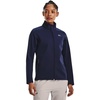 image:imageUnder Armour Womens Coldgear Infrared Shield 20 Soft ShellCoatMidnight Navywhite