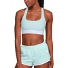 image:imageUnder Armour Womens Crossback Mid Impact Sports BraRift Blue White