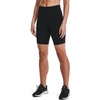 image:imageUnder Armour Womens Motion Bike ShortsBlack 001Metallic Silver