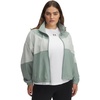 image:imageUnder Armour Womens Rival Woven Jacket348 Silica Green  Hydro Green  Black