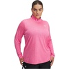 image:imageUnder Armour Womens Tech Twist Quarter Zip672 Super Pink   White