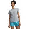 image:imageUnder Armour Womens Tech Twist Short Sleeve Crew TShirt034 Blue Fog   Downpour Gray