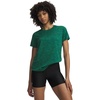 image:imageUnder Armour Womens Tech Twist Short Sleeve Crew TShirt312 Campus Ivy   Black