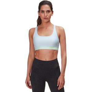image:imageUnder Armour Womens Crossback Mid Impact Sports BraCoded Blue Coded Blue