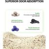 imagePETKIT Upgraded Clump Tofu Mixed Cat Litter Water FlushableUltra Absorbent and Fast Drying 100 Natural Ingredients Rapid Clumping Bentonite Litter DustFree Low Tracking 52lb3bags52lb6bags