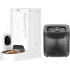 imagePETKIT Automatic Cat Dog Feeder with 1080P HD Camera185L Wireless Pump Pet Water Fountain Dispenser 24GHz Wifi and 2Way Audio Pet Feeder Food Dispenser App ControlWide AngleNight Vision Feeder