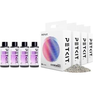 imagePETKIT 5 in 1 Mixed Cat Litter4 Bags and Purifying Refills4 Bottles for PURA MAX and PURA X Automatic Cat Litter BoxOdor Removal