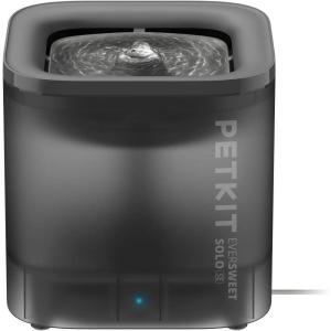 imagePETKIT New Cat Water Fountain with Wireless Pump Ultra Quiet 65oz185L Pet Water Fountain for Cats and Dogs Inside Detachable Design Easy to Clean and Assemble Filters IncludedGrey with Wireless Pump