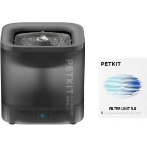 imagePETKIT New Wireless Pump Dog Cat Water Fountain with 5 pcs Filter Quiet and AntiDry Pet Water Fountain with Wireless Pump for Indoor CatsDogs