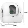 imagePETKIT 2025 PUROBOT MAX PRO AICamera Self Cleaning Cat Litter Box 210 Wide Angle Lens Automatic Cat Litter Box for Multiple Cats 5Gampamp24G WiFiApp ControlOdorFree