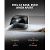 imagePETKIT Automatic Pet Feeder with 1080P HD Camera Dual Hopper Auto Cat Dog Feeder Dry Food Dispenser 24GHz WiFiSmart App Control and Monitor24 AI Capturing and Live Streaming