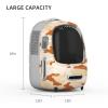 imagePETKIT Cat Backpack Carrier with Inbuilt Fan ampamp Light AirlineApproved Pet Backpack Bubble for Kitty Small Dog Detachable Dog Backpack with Padded Strap for Travel Hiking Walking ampamp OutdoorCAMO