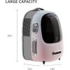 imagePETKIT Cat Backpack Carrier with Inbuilt Fan ampamp Light AirlineApproved Pet Backpack Bubble for Kitty Small Dog Detachable Dog Backpack with Padded Strap for Travel Hiking Walking ampamp OutdoorPink