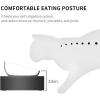 imagePETKIT Elevated Dog Cat Bowl with 2 Stainless Steel Replaced Bowls 15 Tilted Raised Cat Food and Water Bowls Food Grade Material Nonslip No Spill Pet Feeding Bowls