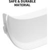 imagePETKIT Elevated Entrance Fence for PuraMax SelfCleaning Cat Litter Box AntiLeak Urine and Cat Litter Baffle for Puramax Increase Threshold for Automatic Cat Litter Box Less Mess