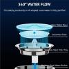 imagePETKIT Eversweet 3 Pro Wireless Pump Pet Water FountainNanal Metal Pet BowlsDog Cat Stainless Steel Water Fountain and Food Water Bowls