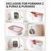 imagePETKIT PuraX PuraMax Replaced Waste Bags5 Rolls Portable Cat Litter Waste Receptacles Bags for SelfCleaning Cat Litter Box5 roll 100count