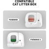 imagePETKIT Replaced Upgrade Leakproof Cylinder for PuraMax 2PuraMax Automatic Cat Litter Box Include Magnetic Cat Litter Remover and Litter Sifter Set Cat Litter Pad Max