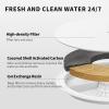 imagePETKIT YUMSHARE Solo Automatic Pet Feeder with 1080P HD Camera and EVERSWEET Solo 2 Wireless Pump Cat Water Fountain 24G WiFi Cat Dog Feeder with 2Way Audio
