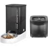 imagePETKIT Automatic Pet Feeder and Wireless Pump Cat Dog Water FountainScheduled Feeding Cat Feeder Dry Food Dispenser App ControlUSB ChargeGrey Color