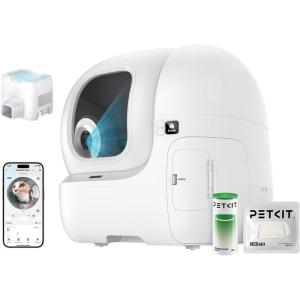 imagePETKIT 2025 PUROBOT MAX PRO AICamera Self Cleaning Cat Litter Box 210 Wide Angle Lens Automatic Cat Litter Box for Multiple Cats 5Gampamp24G WiFiApp ControlOdorFree