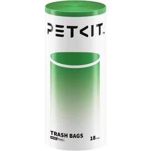 imagePETKIT Replacement Trash Bag Waste Bag for PuraMax 2PUROBOT Max Pro Automatic Cat Litter Box1 Roll18 count1 Roll18 count