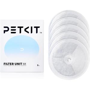 imagePETKIT Upgraded Filter Units 30 for Pet Water Fountains Eversweet 2S33 ProEversweet SoloSolo SE ampamp CYBERTAIL Replacement Filters 5 pcs5 Pieces Filter 30