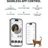 imagePETKIT PUROBOT Ultra AI Camera SelfCleaning Cat Litter Box 3 Packs N60 Pet Odor Eliminator Auto Packing HandsFree Automatic Litter Box5Gampamp24G WiFi App Control and Cats Facial Recognition