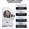 imagePETKIT PUROBOT Ultra SeflCleaning Cat Litter Box  4 Bags 5in1 Mixed Clumping Litter 8lbx1bag Automatic Waste Packing Litter Box App ControlCamera Monitoring Automatic Cat Litter Box
