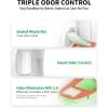 imagePETKIT PuraMax 2 Auto Self Cleaning Cat Litter Box with 4 Bottles Refills New Upgraded Seal Cylinder and AntiStick Litter Pad Max 24G WiFi App ControlxSecureOdorFree